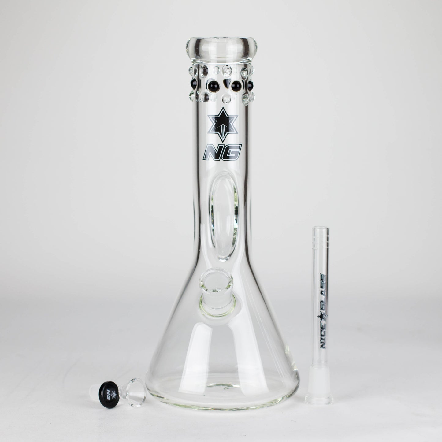 NG | 12" Elbow Ice Pinch Beaker