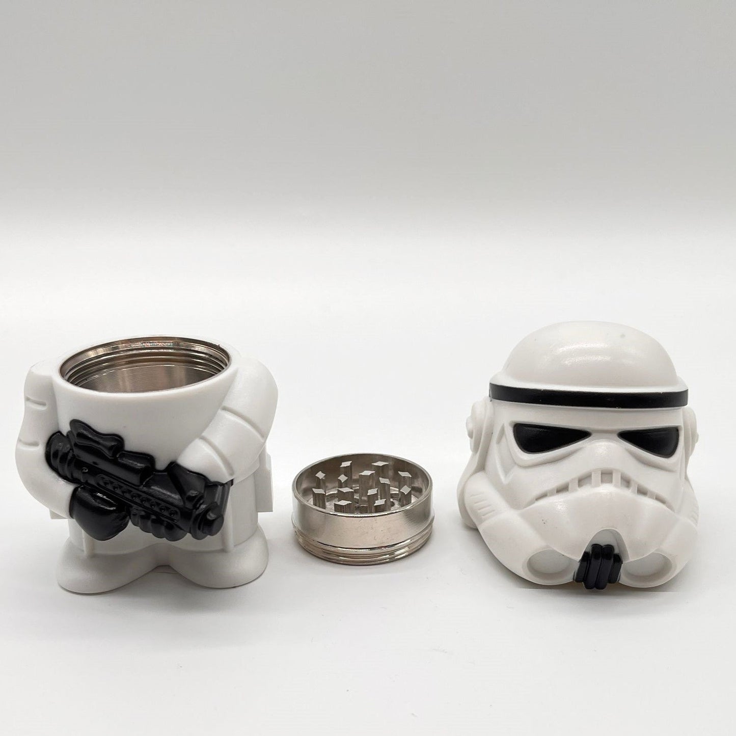 2-Layer Zinc Alloy Cartoon Herb Grinder – 55mm Diameter