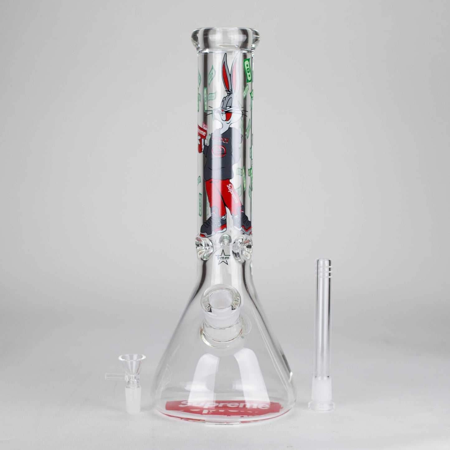 14" SUP Design 9mm glass Bong