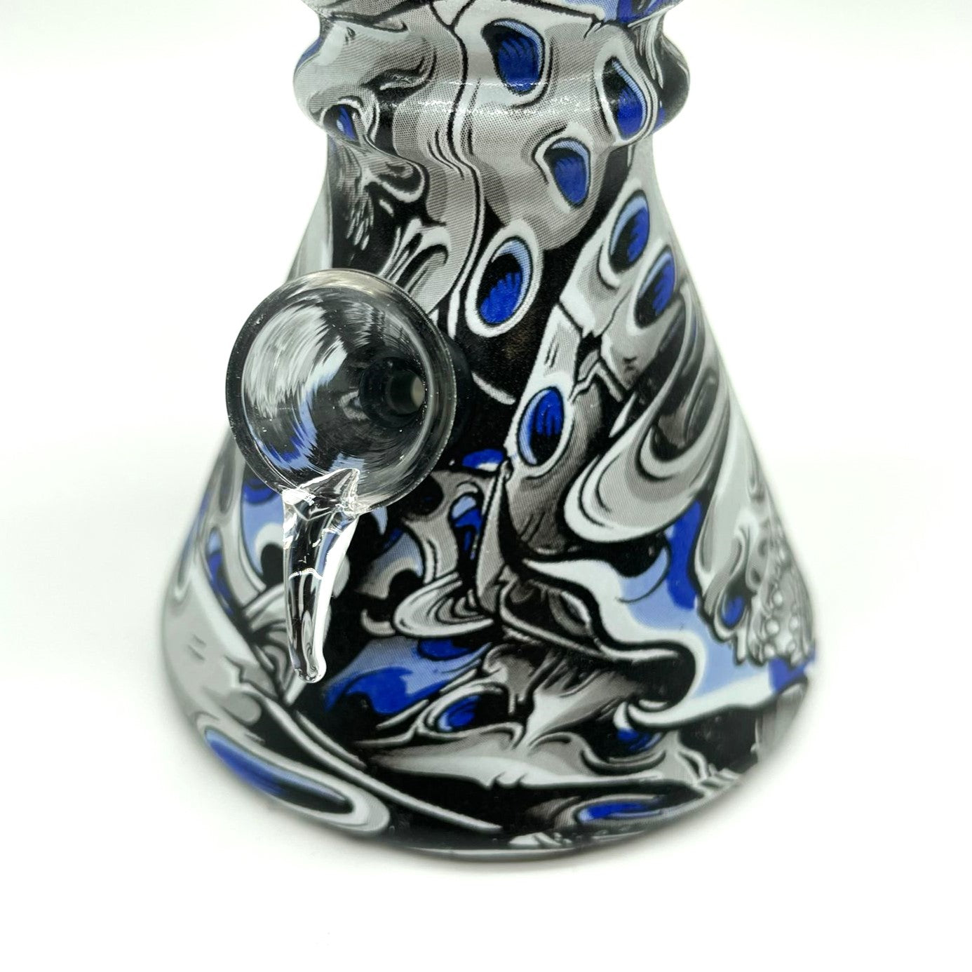 6" Multicolor Mini soft glass water bong Assorted Designs