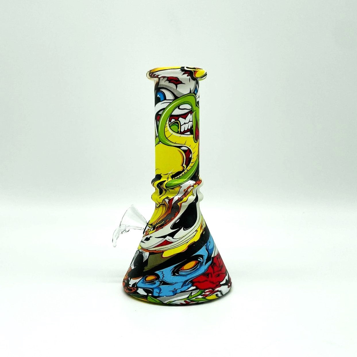 6" Multicolor Mini soft glass water bong Assorted Designs