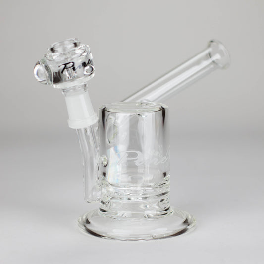 Pure Glass | 5" Magma Ring Perc - Flower and Dab