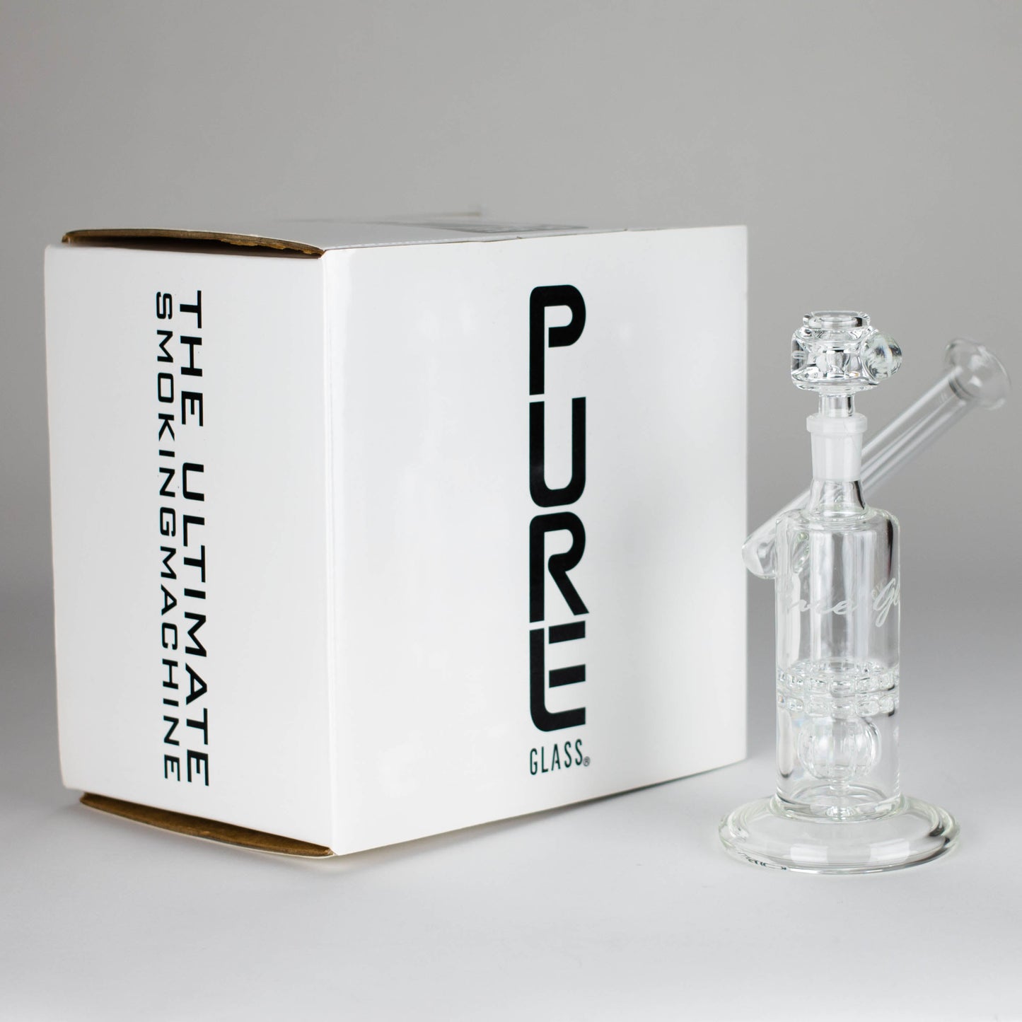 Pure Glass | 7" Mini Torus - Female 14mm