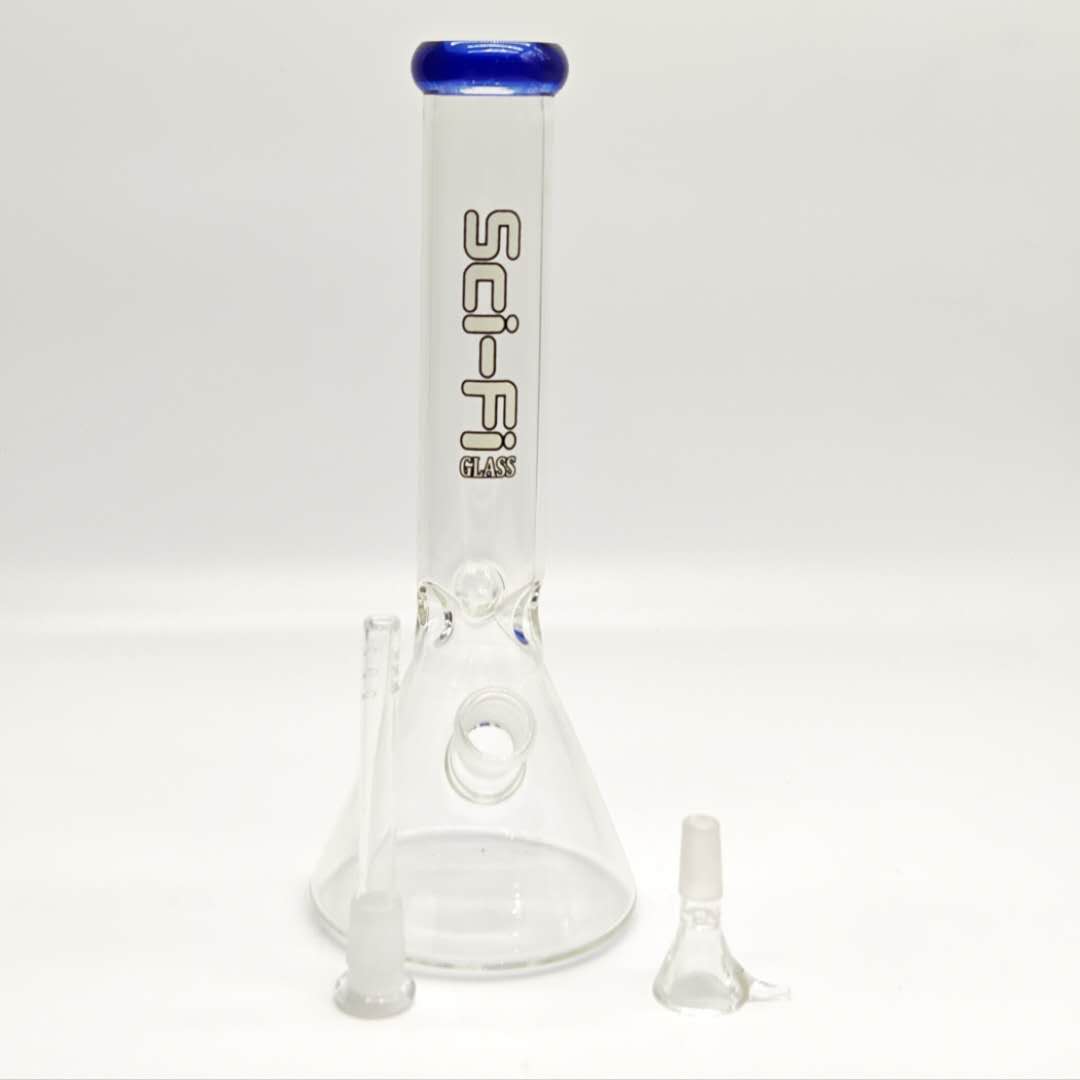 12โ 4mm Color Assorted Beaker Bong