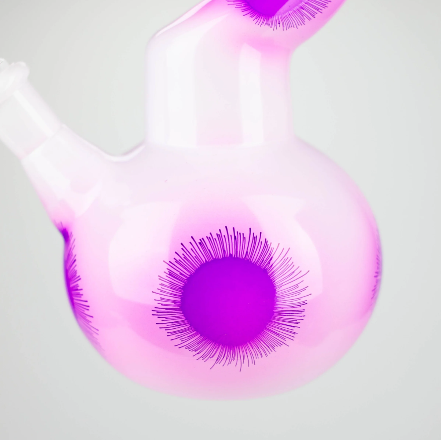 9.5" Flower Designed Bong - Assorted Color