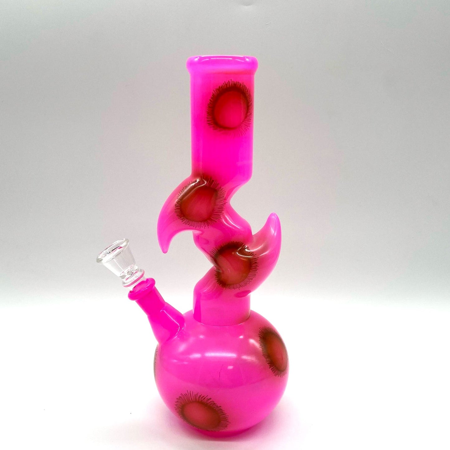 9.5" Flower Designed Bong - Assorted Color