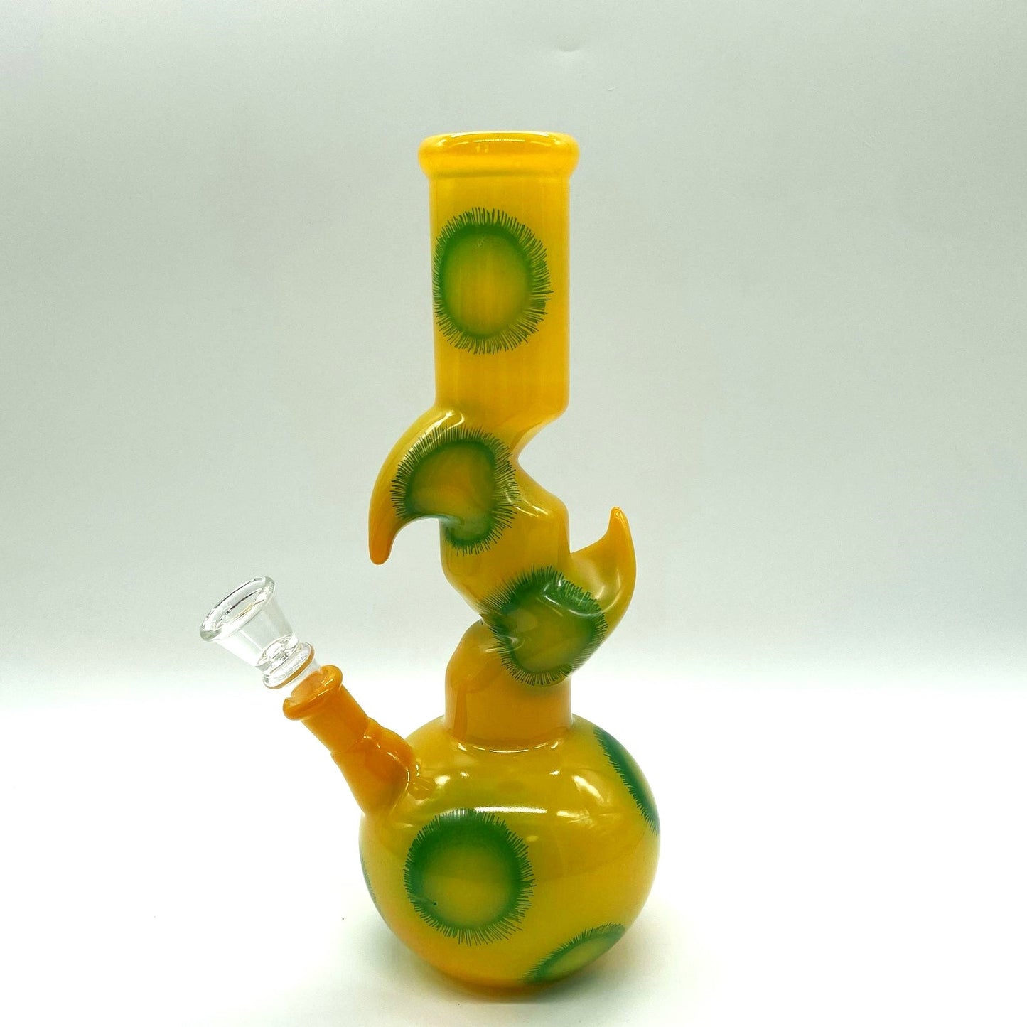 9.5" Flower Designed Bong - Assorted Color