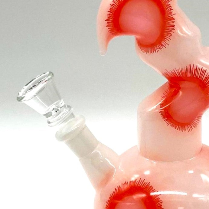 9.5" Flower Designed Bong - Assorted Color