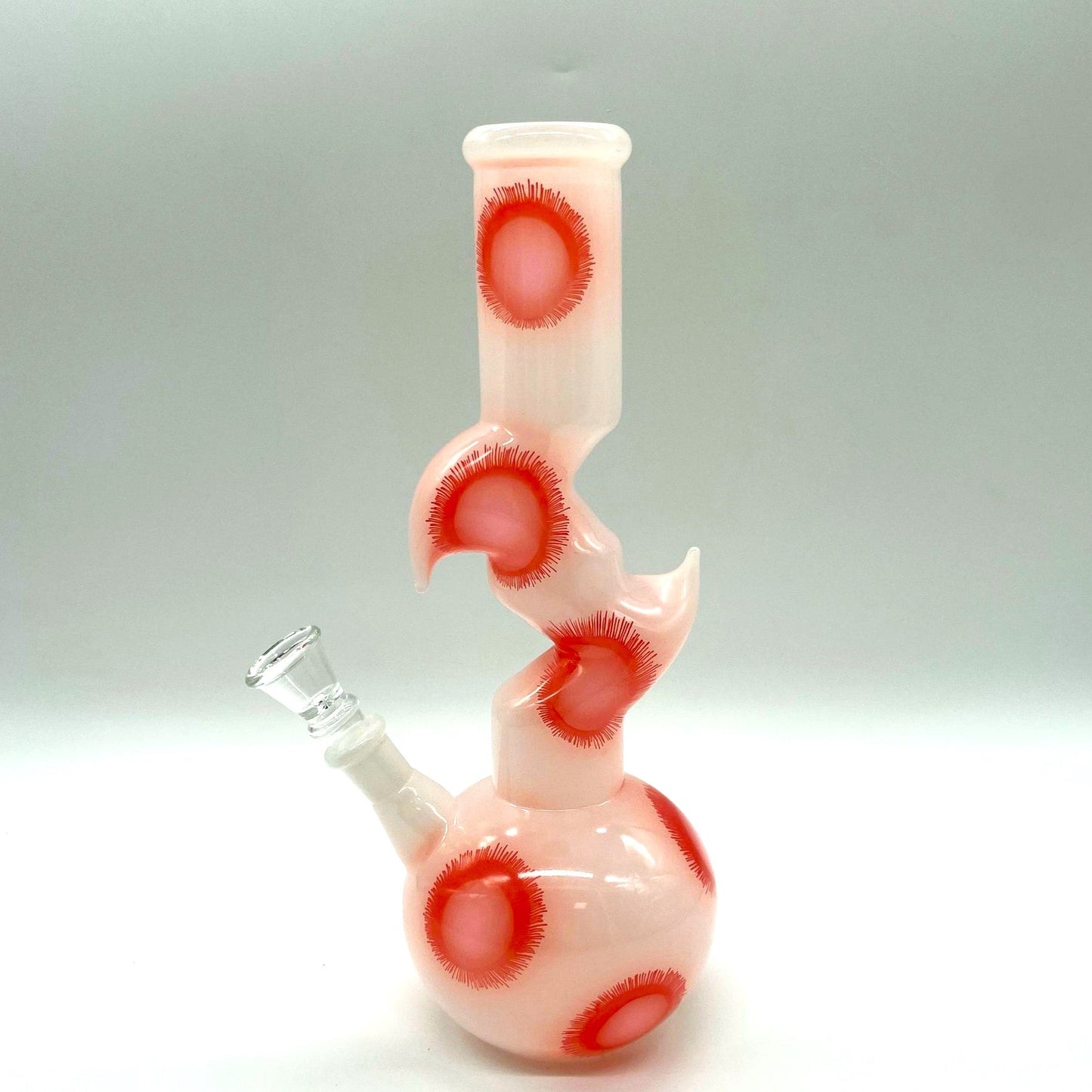 9.5" Flower Designed Bong - Assorted Color