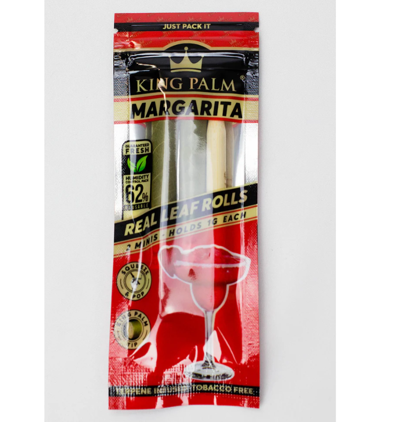 King Palm | Mini Hand-Rolled with flavor tips - 20 pouches Display