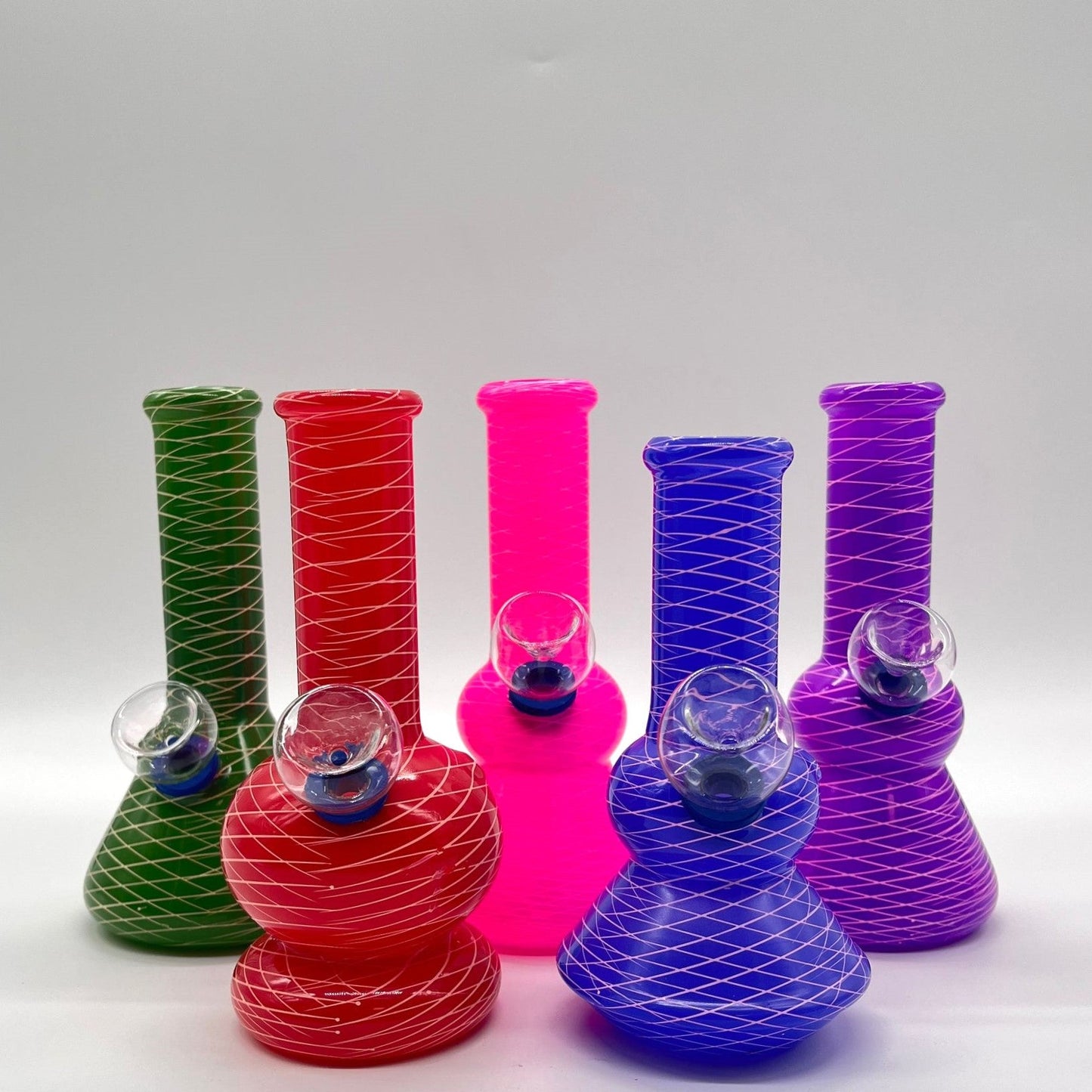 6" Glass Bong - Assorted Color