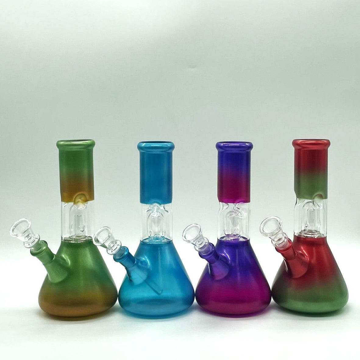 8" Water Pipe with Percolator- Assorted Color