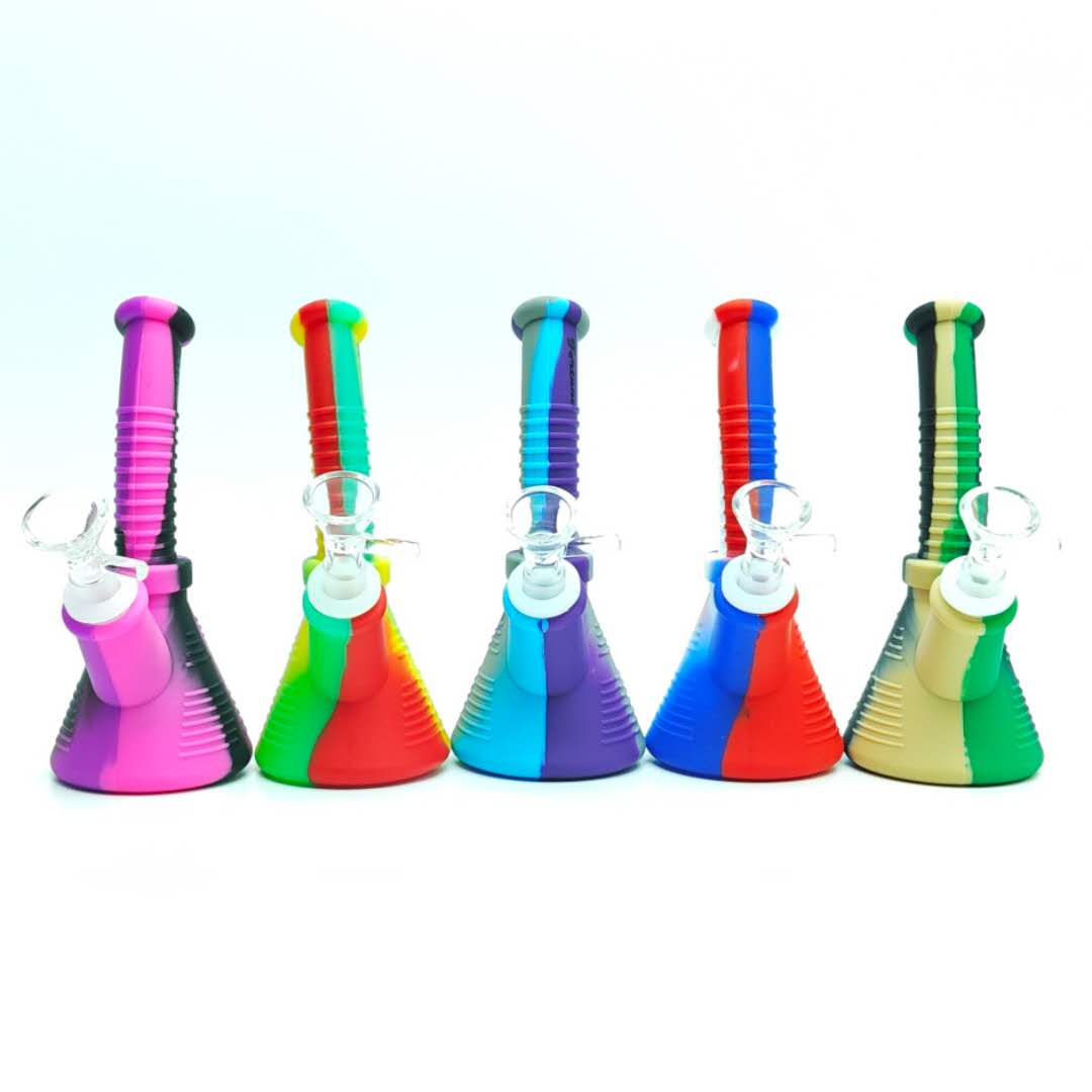 Fortune | 6-½"Silicone Beaker Bong-Assorted Color