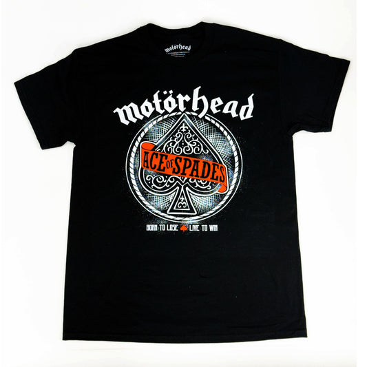 Motörhead  | "Ace Of Spades" Unisex T-Shirt-Black- Officially Licensed