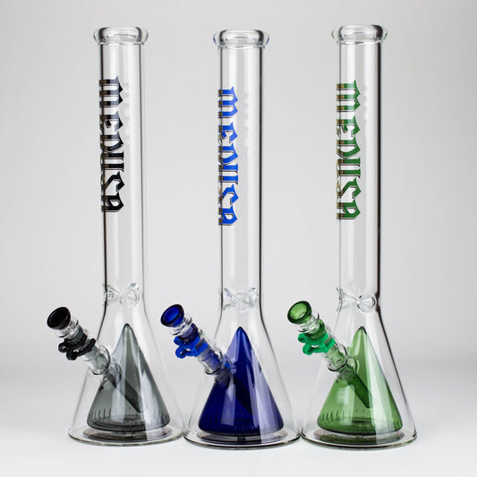 Medusa | 18" Glass Beaker Bong with Cone Perc