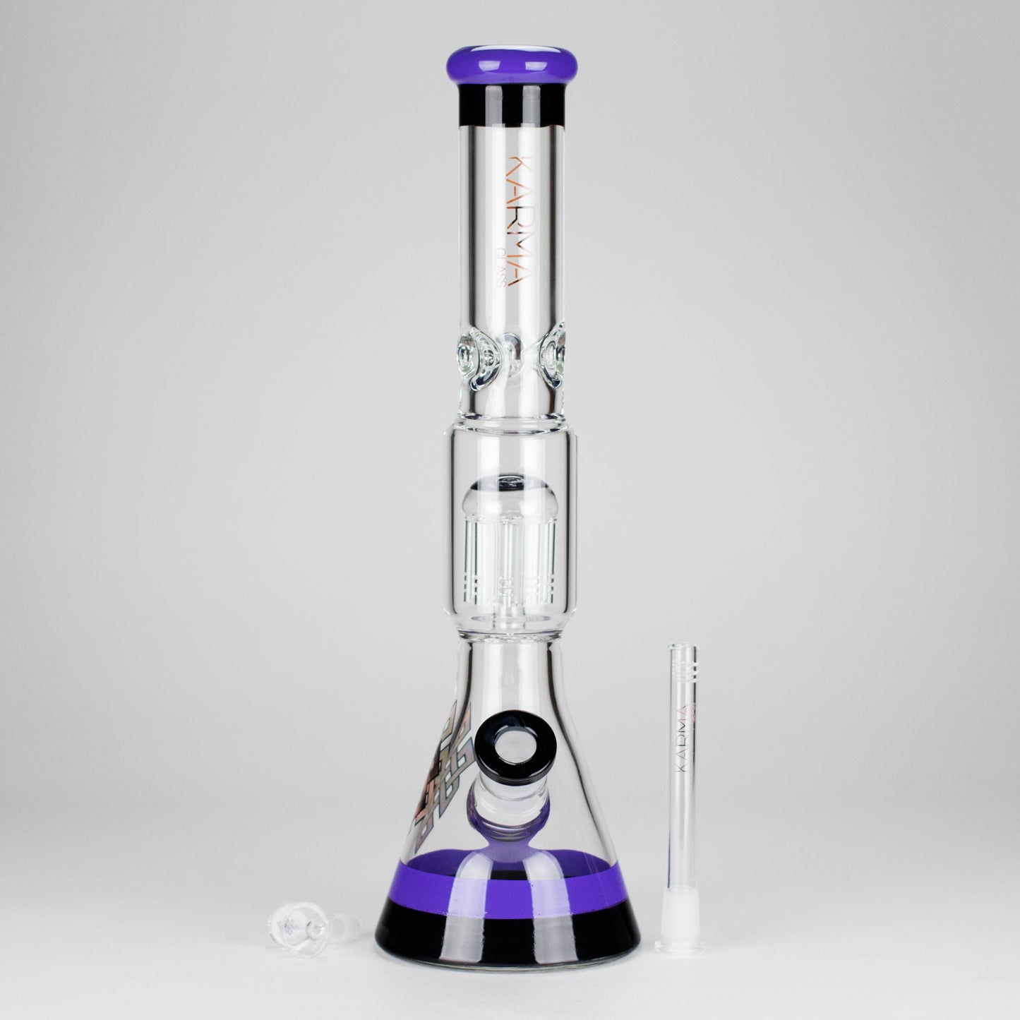 Karma | 17" Tree Purps Glass Bong