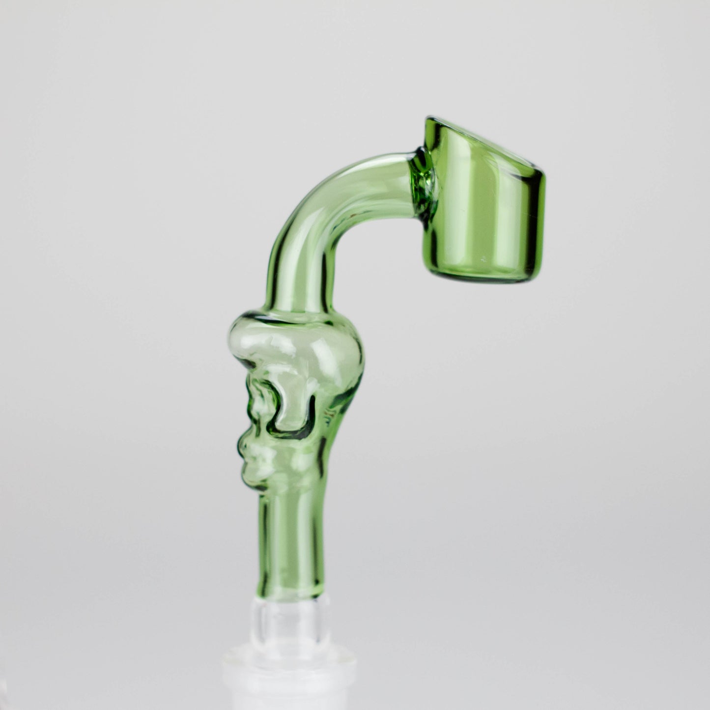 4" Unique Skull Design, 90-Degree Glass Banger