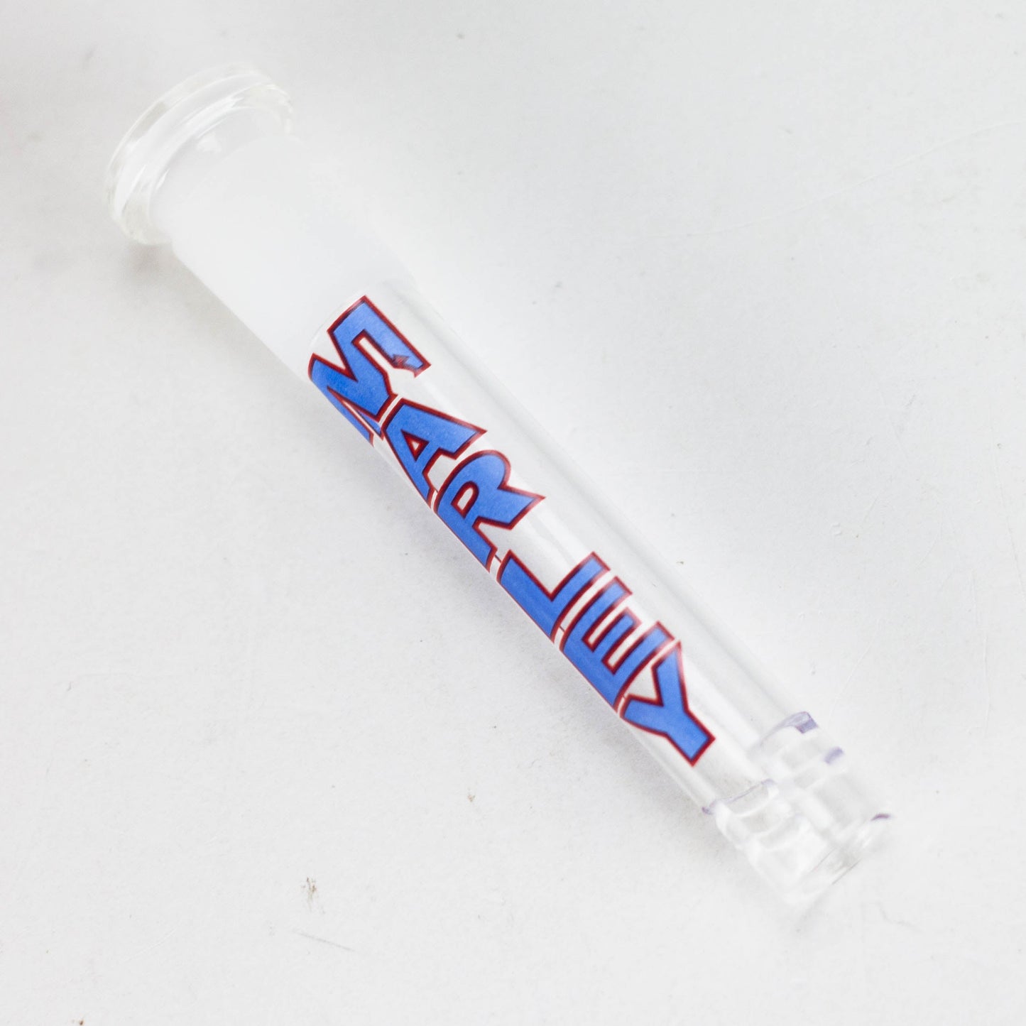 Marley Glass | Colored Logo Downstems with Diffusion Cuts – 3", 4", 5"