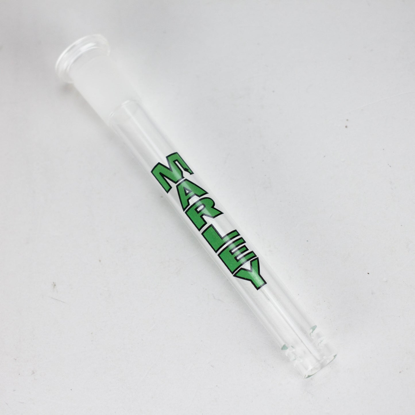 Marley Glass | Colored Logo Downstems with Diffusion Cuts – 3", 4", 5"