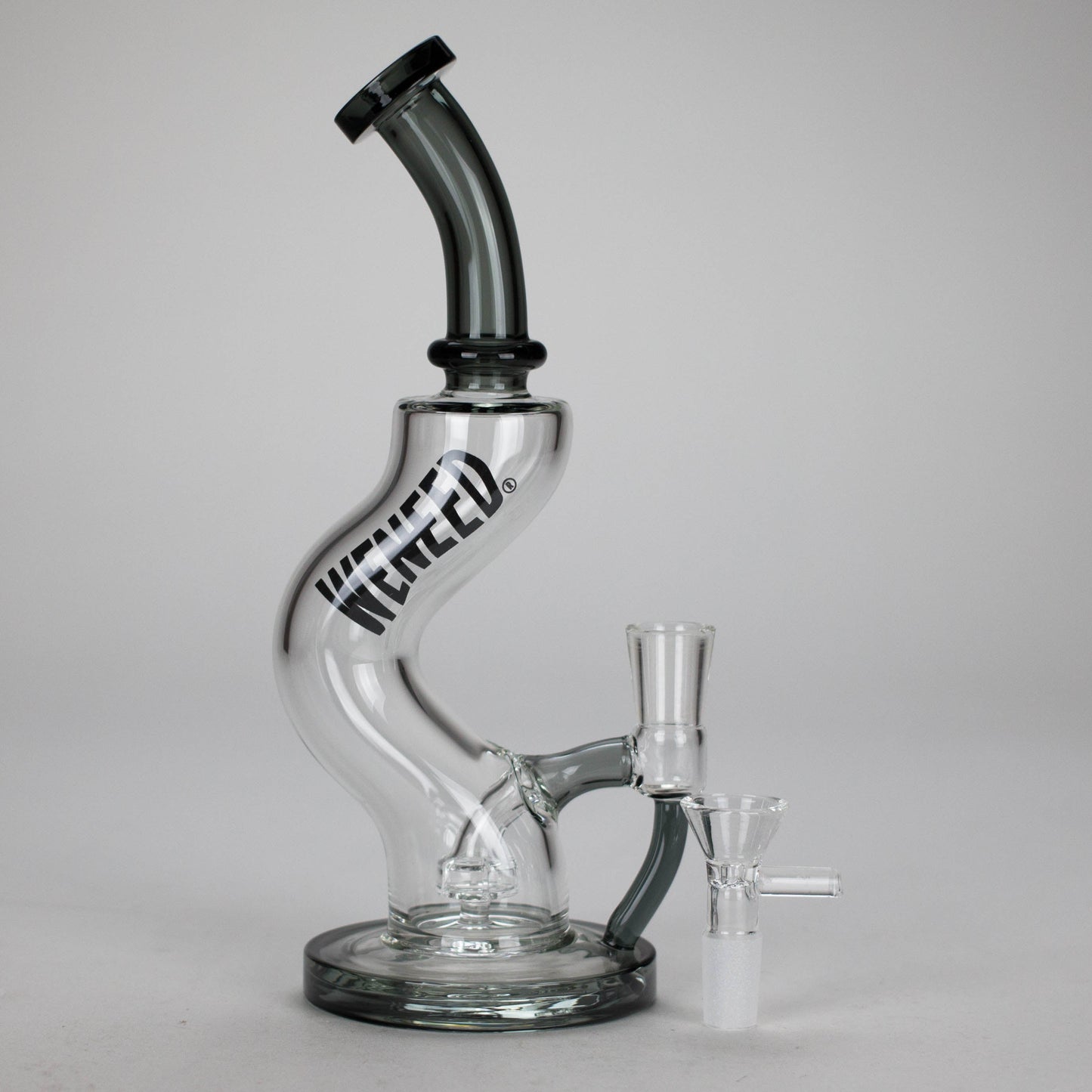 WENEED | 9.5" TwistLine Glass Bong