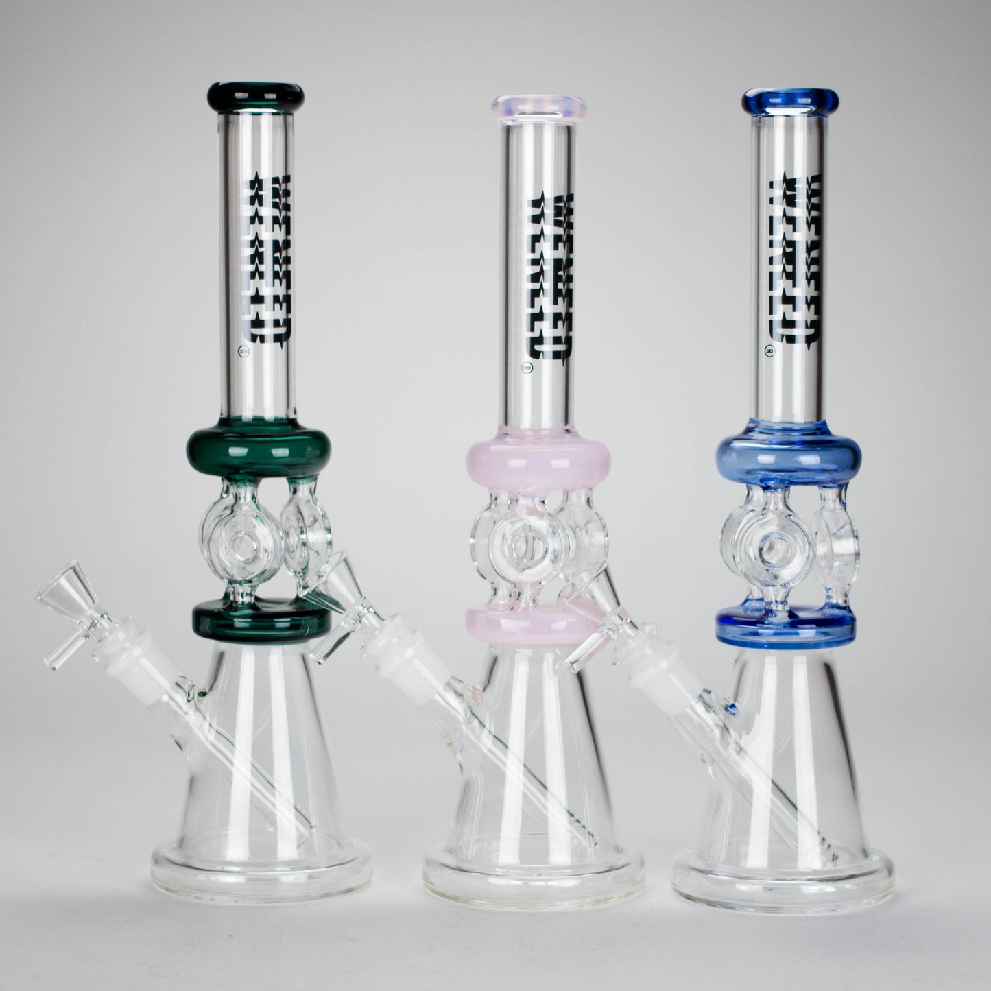 WENEED | 13" GemPerc Glass Bong