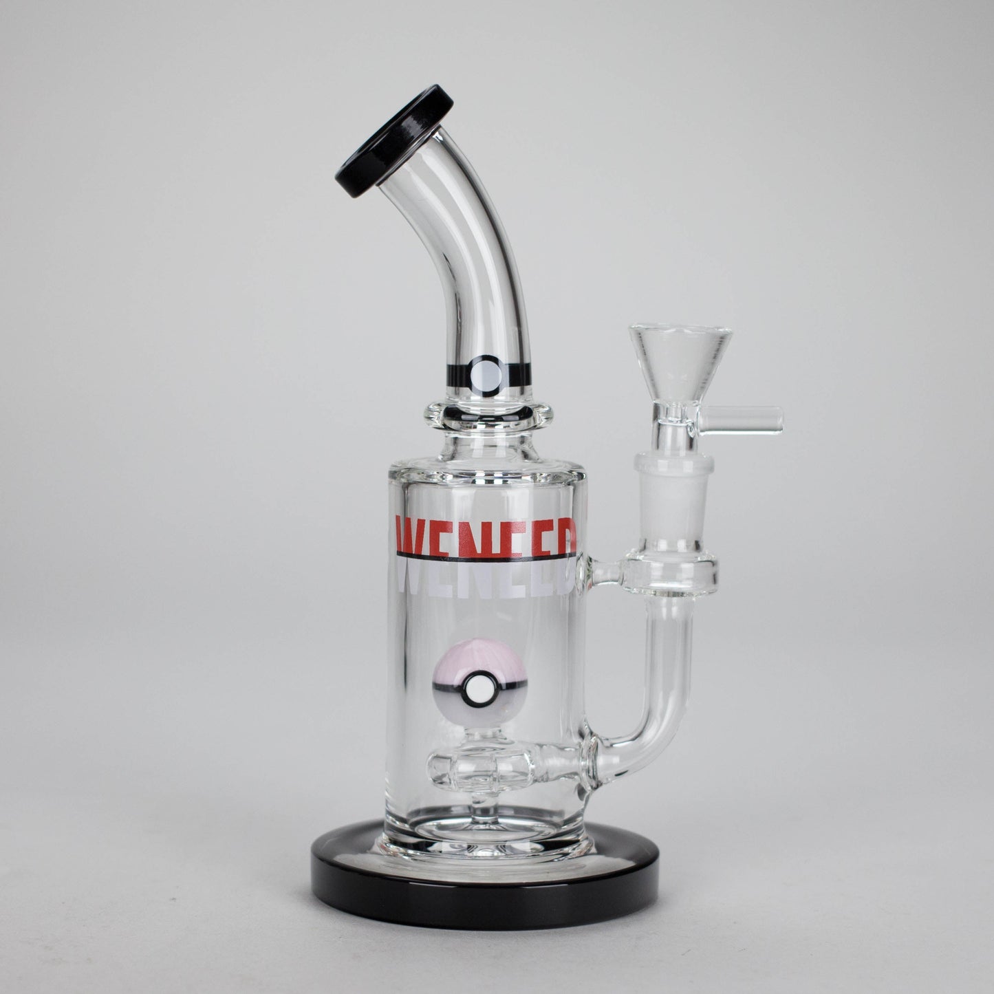 WENEED | 8" Pocket Puff Glass Bong