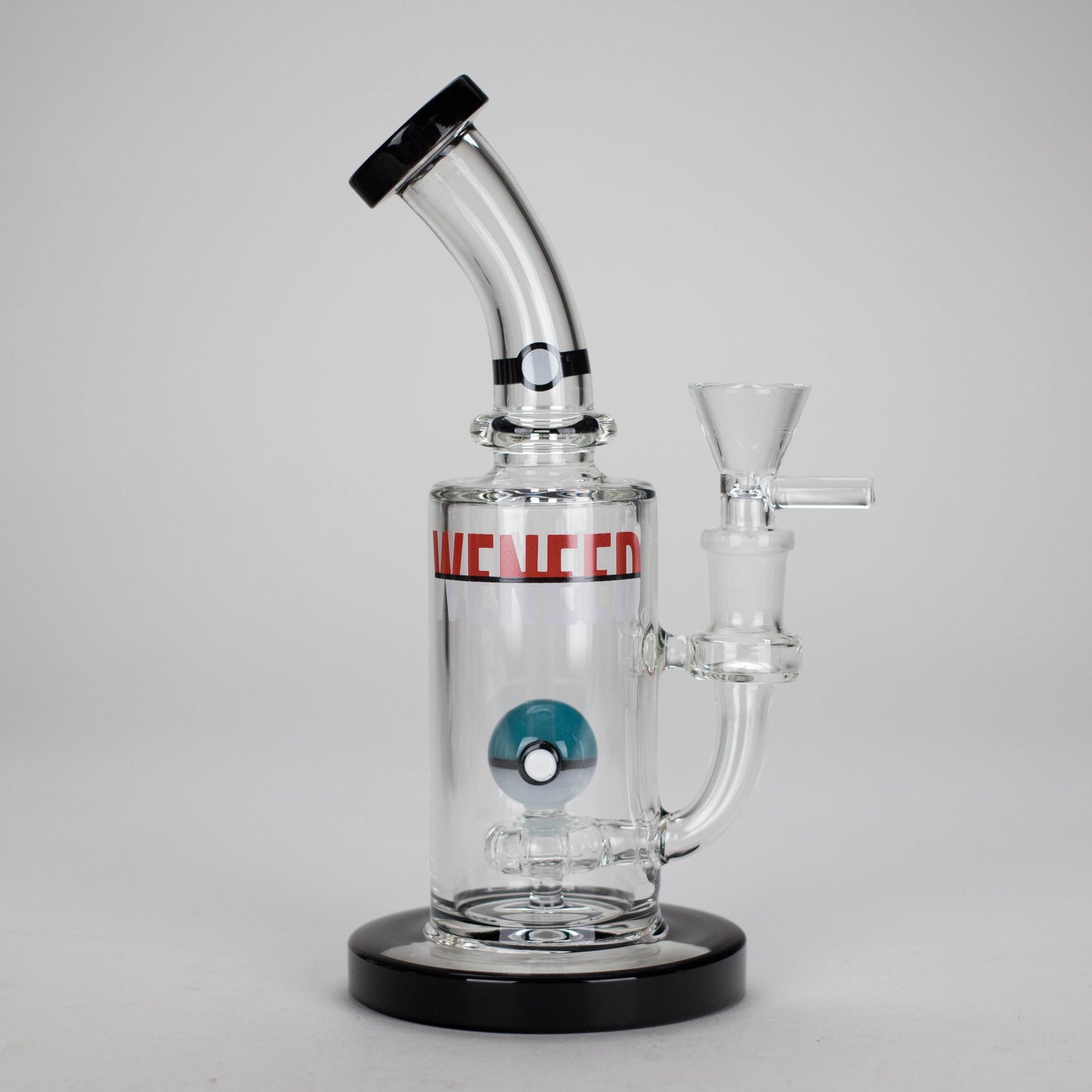 WENEED | 8" Pocket Puff Glass Bong