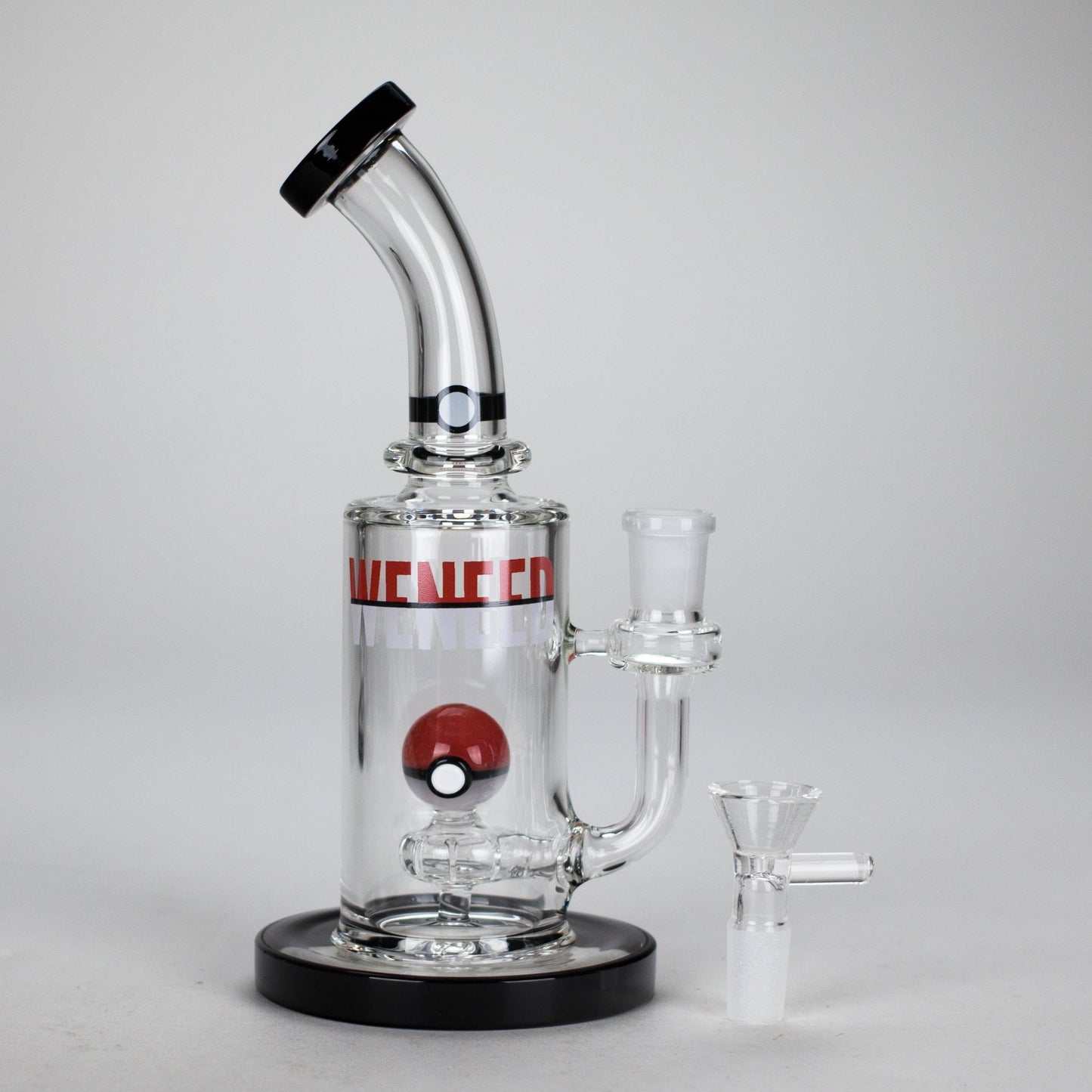 WENEED | 8" Pocket Puff Glass Bong