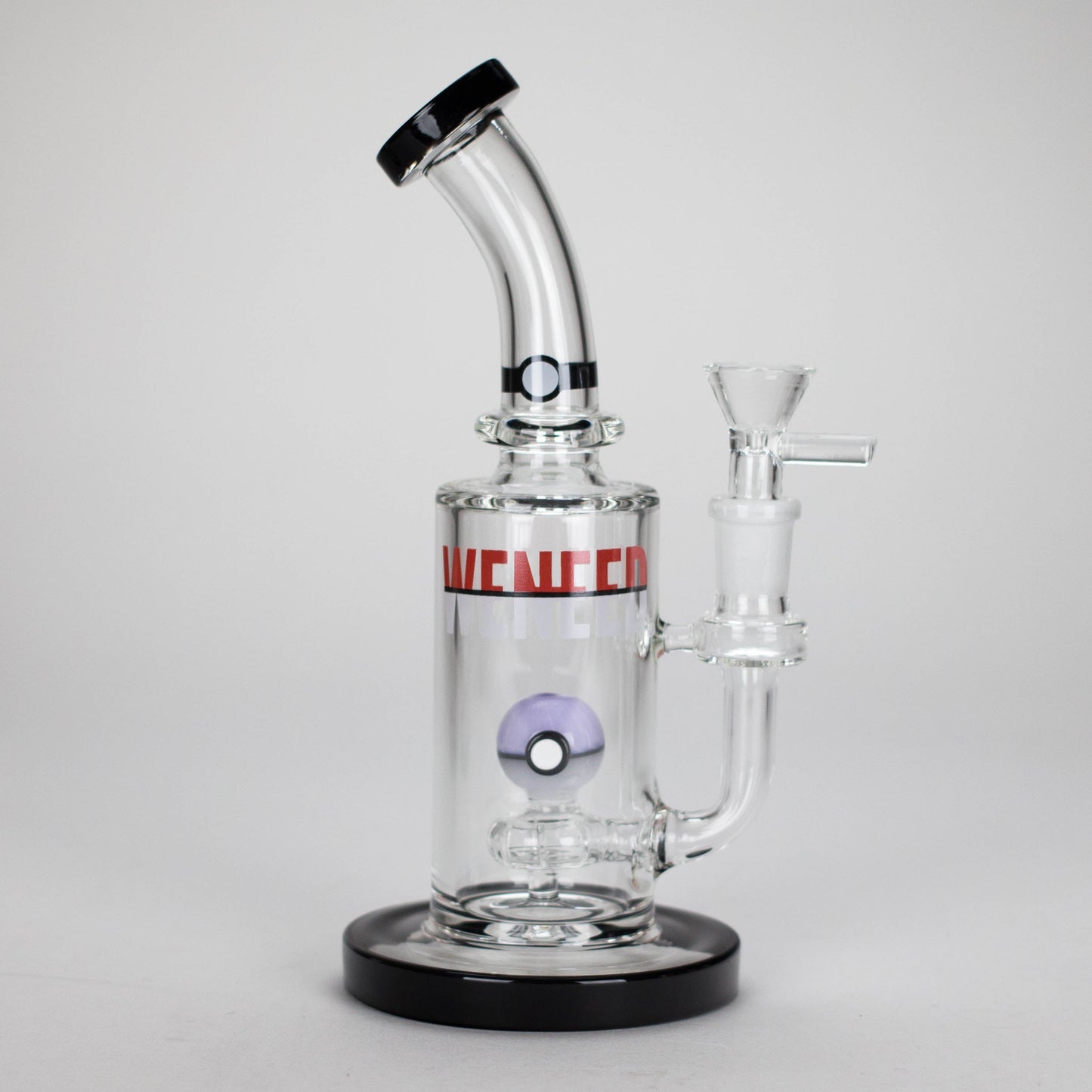 WENEED | 8" Pocket Puff Glass Bong