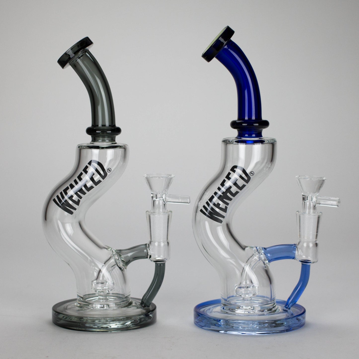 WENEED | 9.5" TwistLine Glass Bong