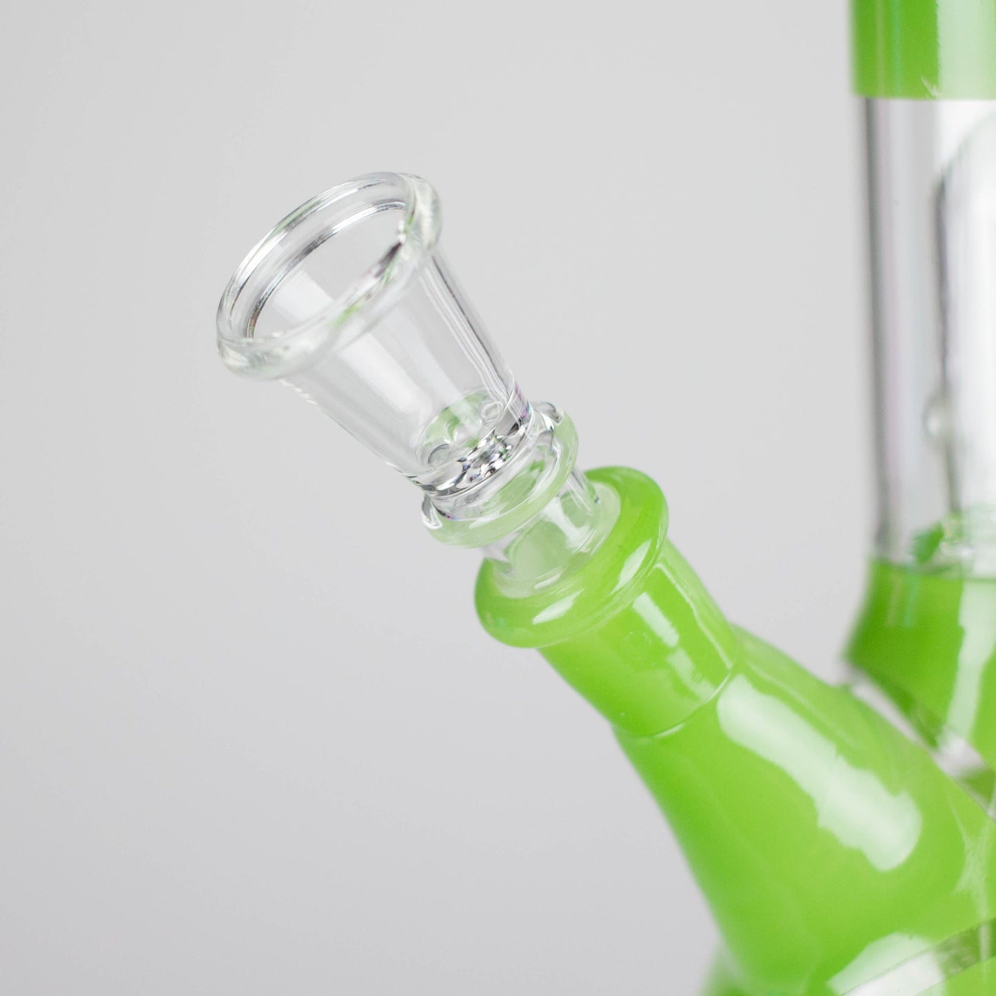 12" Zic-Zac Glass Water Pipe with Dome Percolator | Assorted Colors