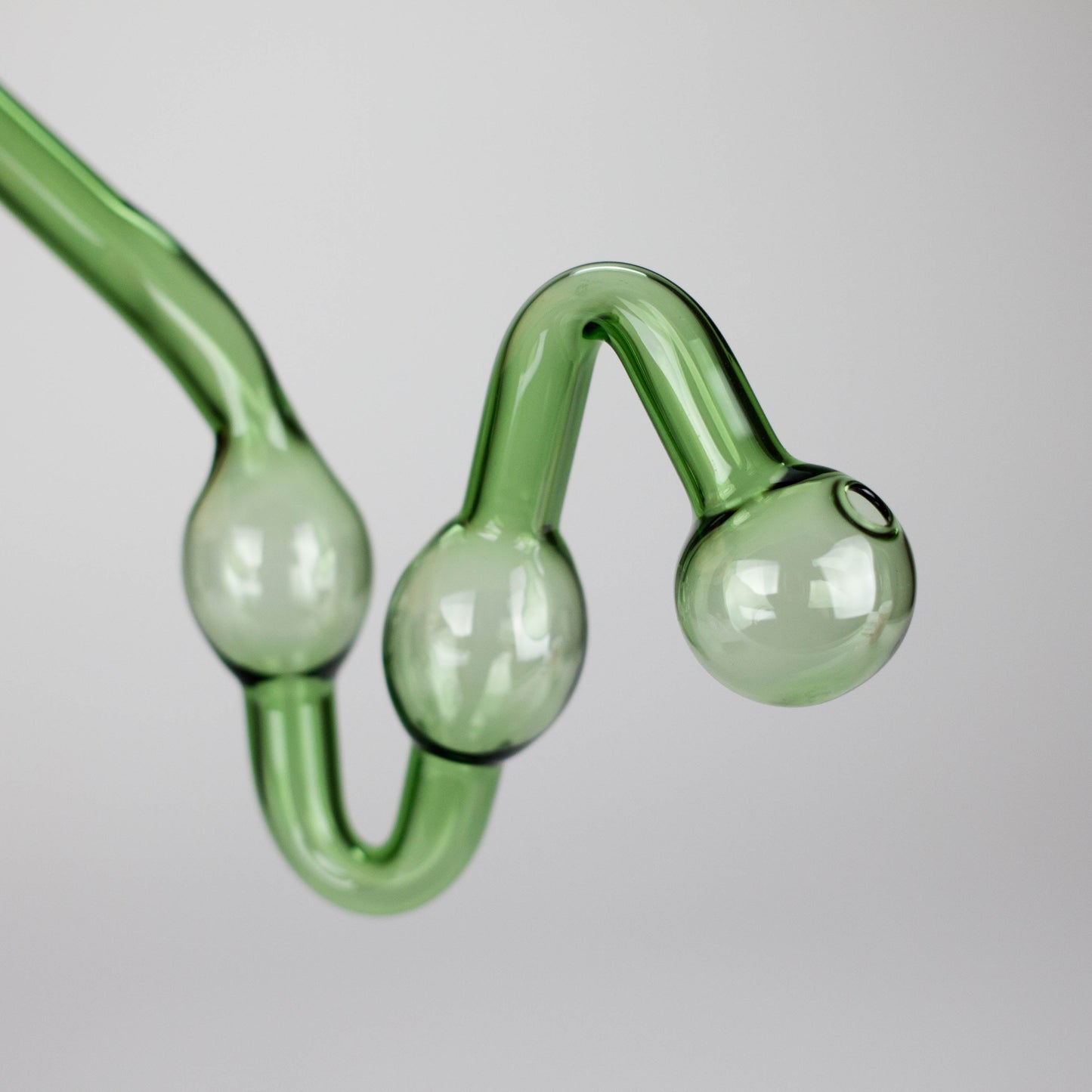8" Oil Burner Color Tube Pipe – 2-Pack | Durable Glass, Assorted Colors