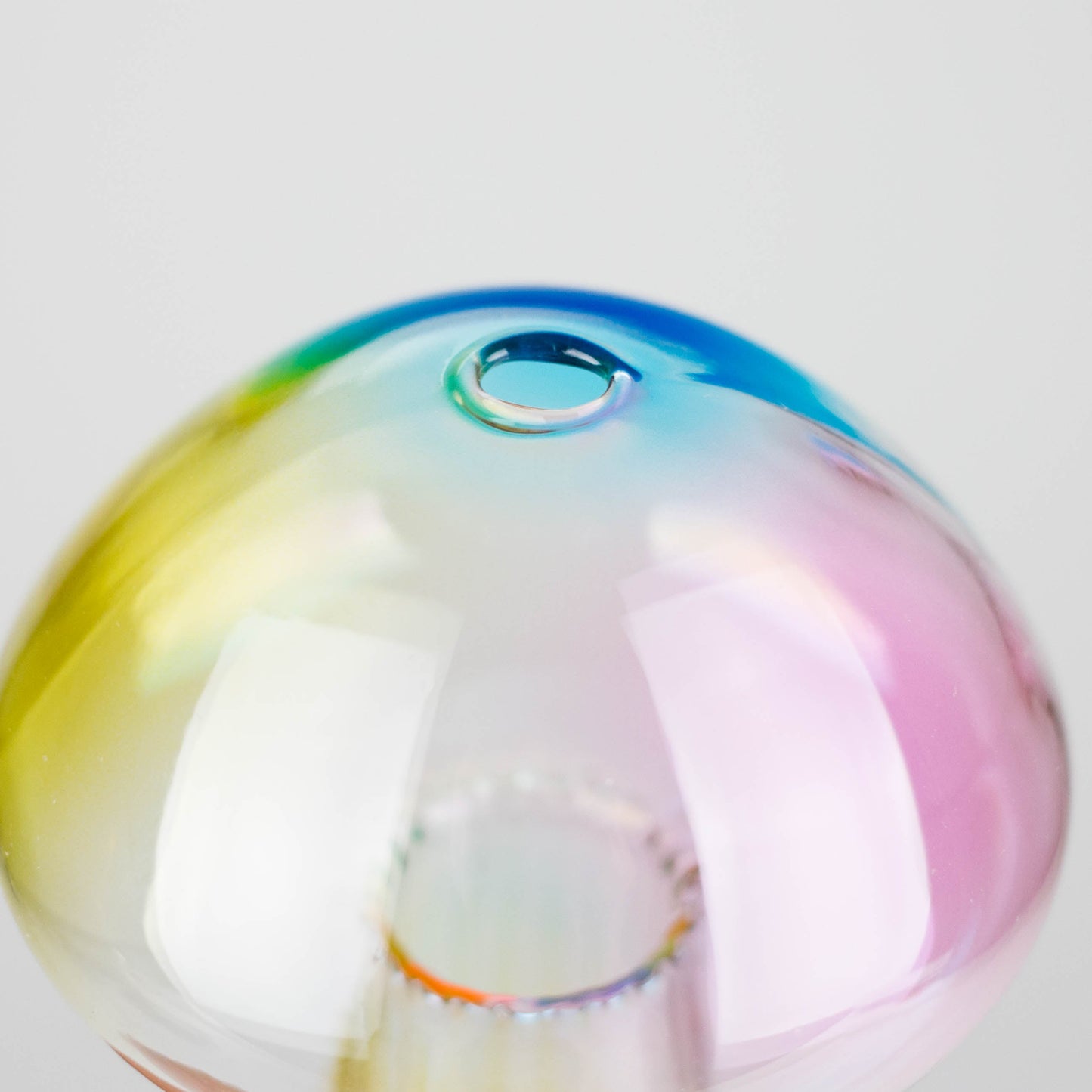 5" Magic Mushroom Glass Bong – Compact & Whimsical Design