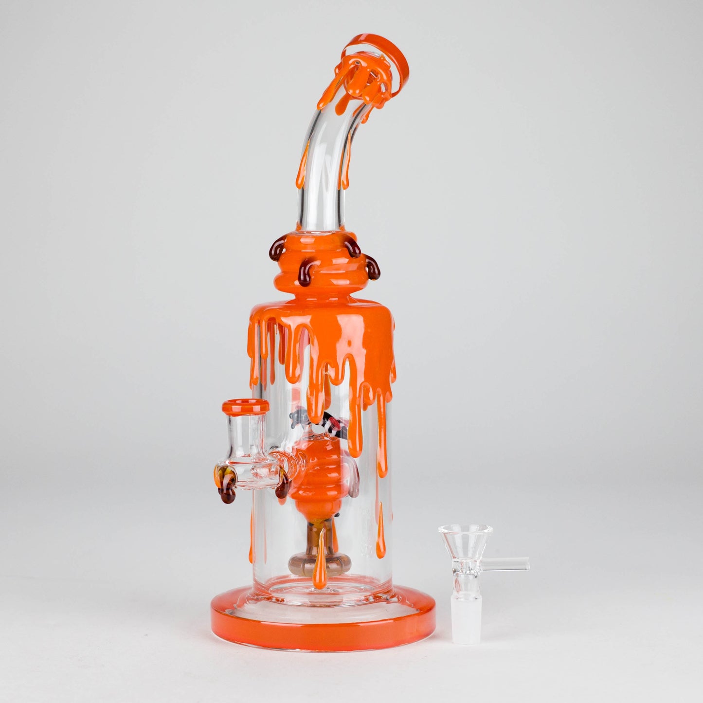 10" DripHive Glass Bong