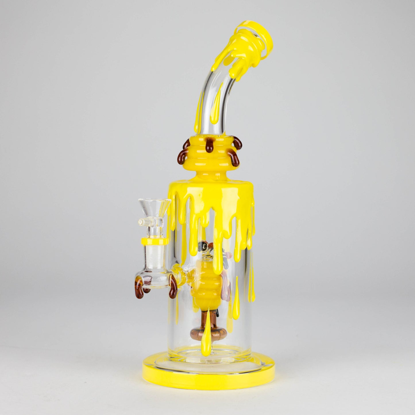 10" DripHive Glass Bong