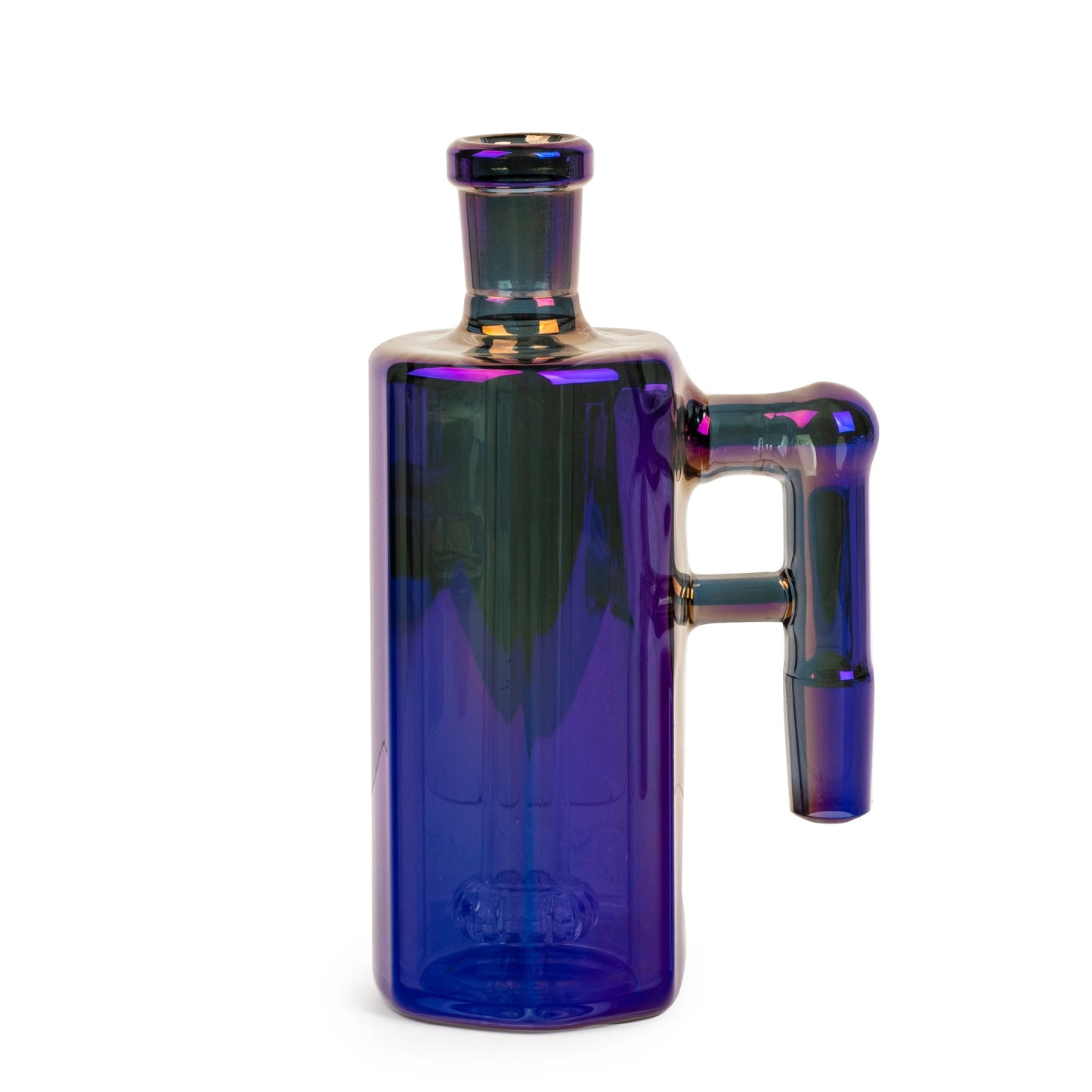 Red Eye Tek® | Metallic Terminator Finish 14mm 90 Degree Hex Tube Ash Catcher W/UFO Perc