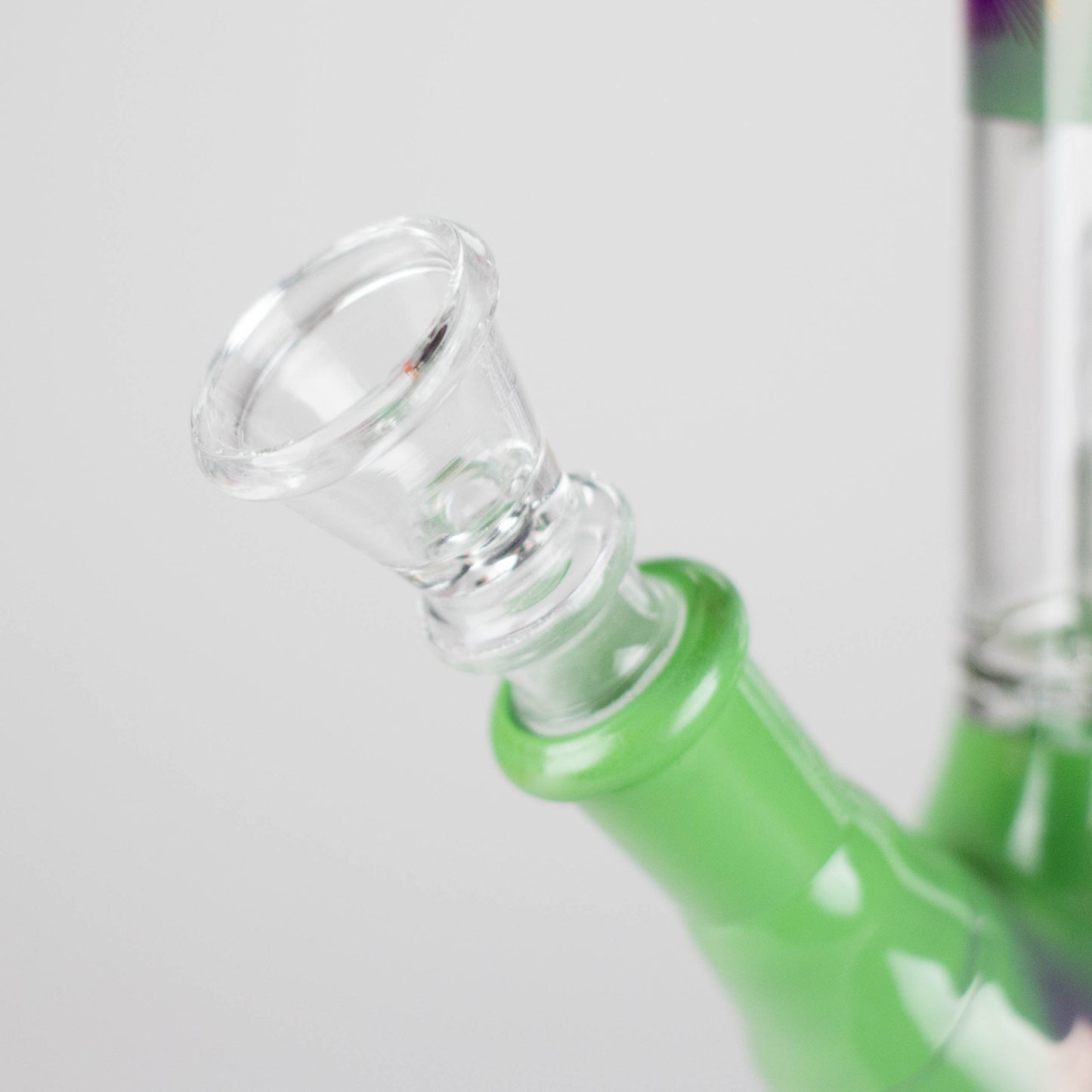 8" Dome Percolator Water Pipe – Beaker Base, Ice Catcher, Assorted Colors