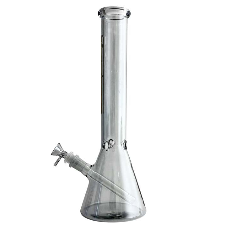 Fortune | 14" 4mm Electroplate Glass Bong- Assorted Colour