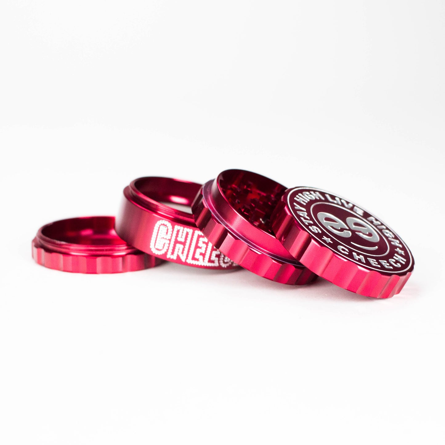 Cheech | 53mm 4-Piece Logo Grinder