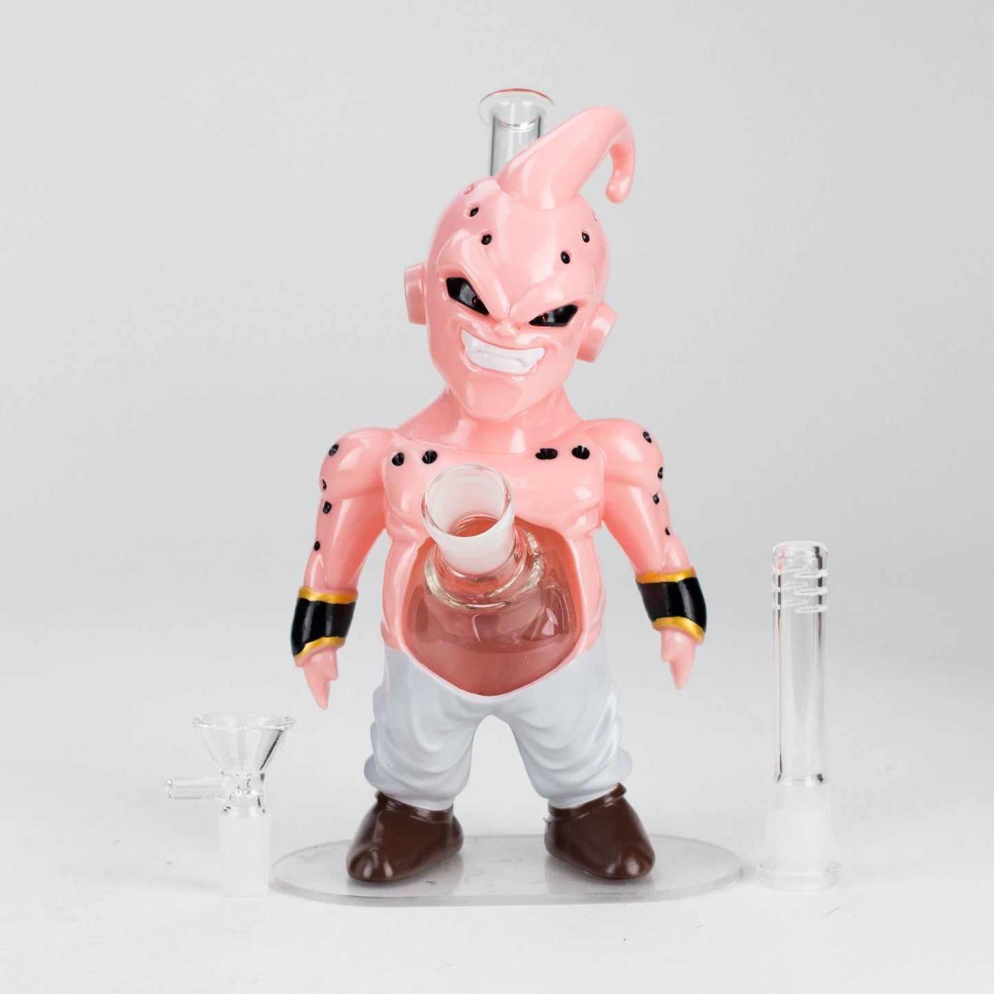 OG Original | 8″ Sassy Alien Vinyl & Glass Water Pipe