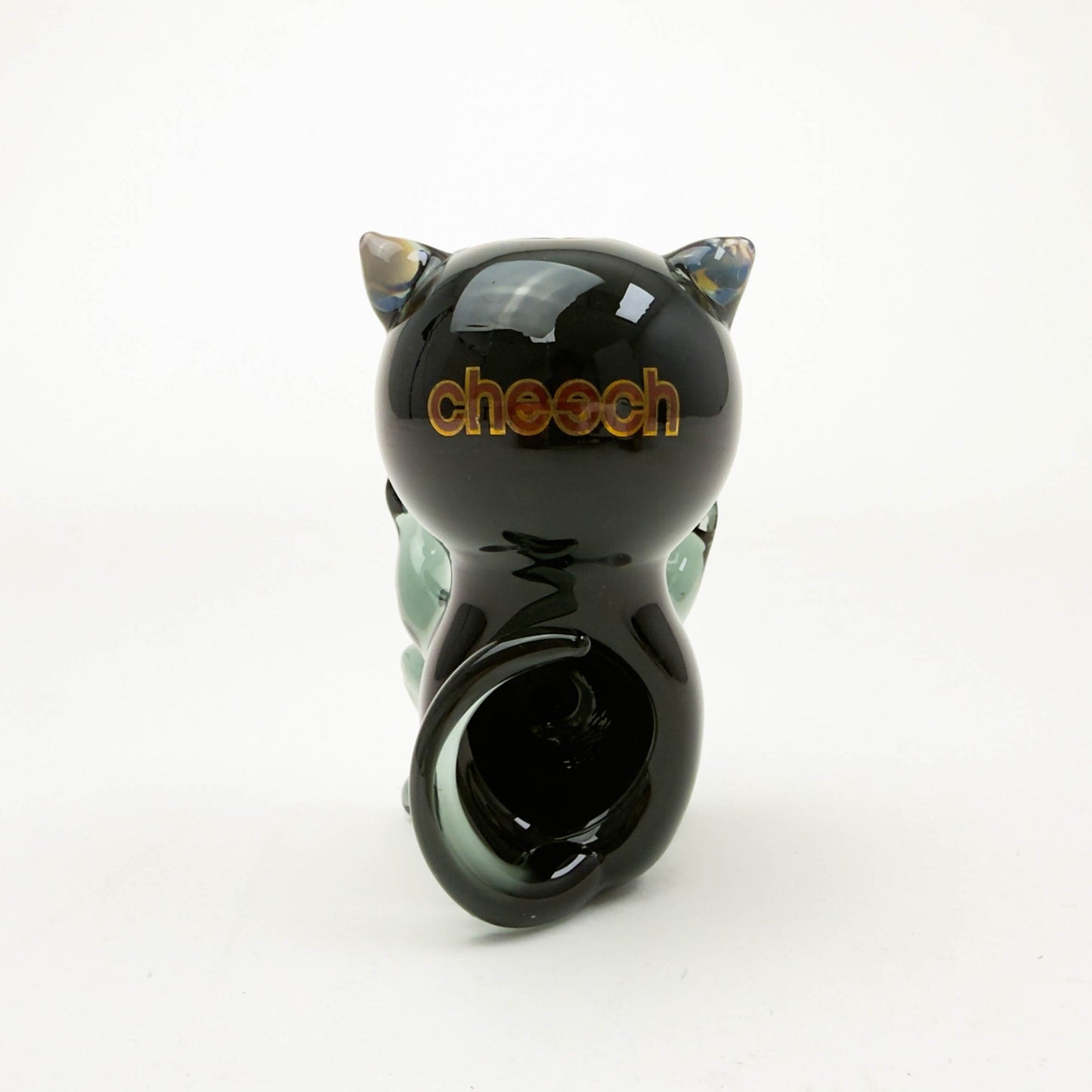 Cheech | 3.5" Black Cat Attack Hand Pipe