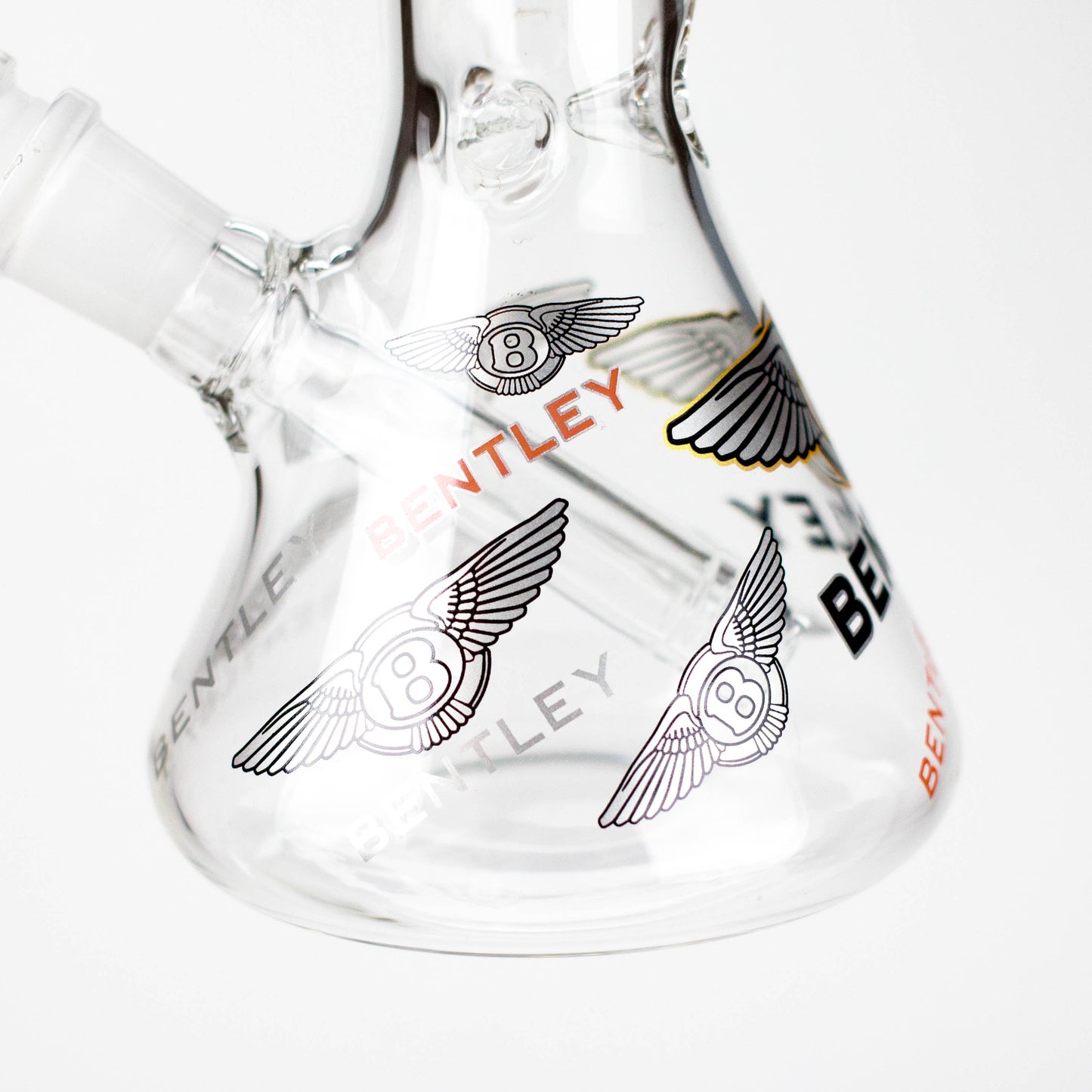 10" Luxury Car Design Glass Beaker Bong