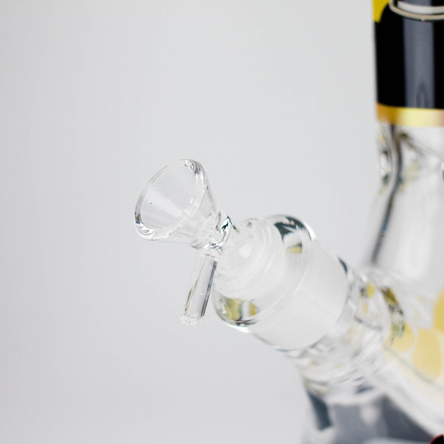 14" Cartoon S Design 7mm Thick Heavy Duty Glass Beaker Bong