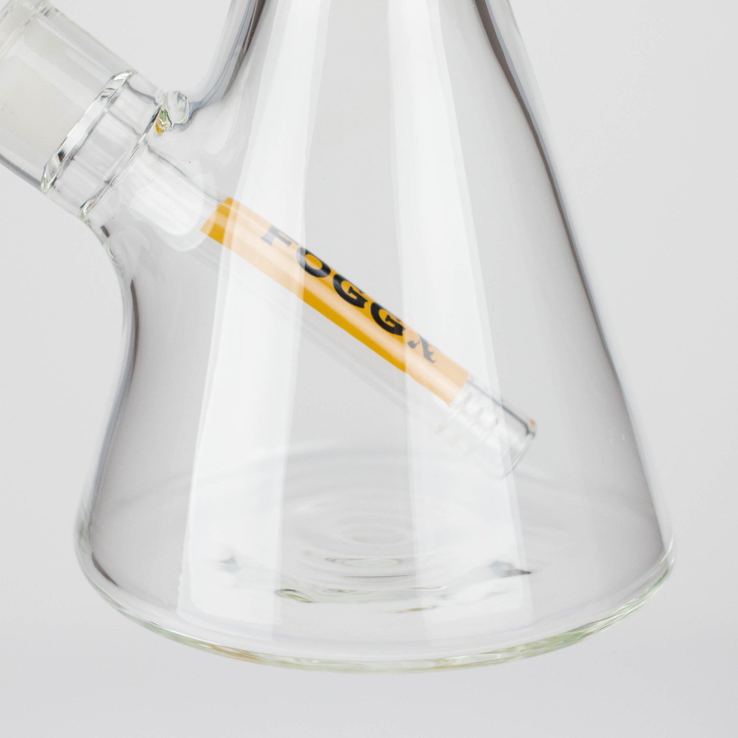 FOGGX | 14" Glass Water Pipe – 7mm Thick