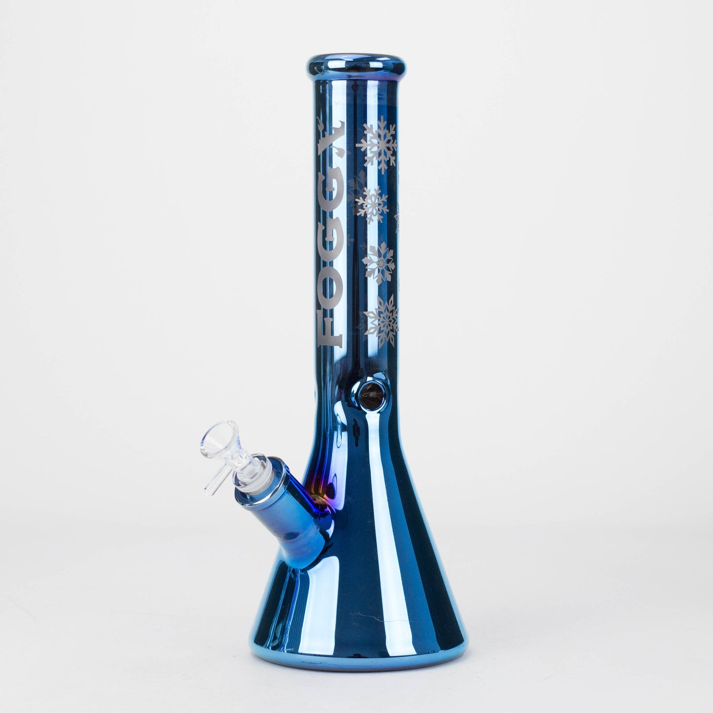 FOGGX | 14" Glass Water Pipe – 7mm