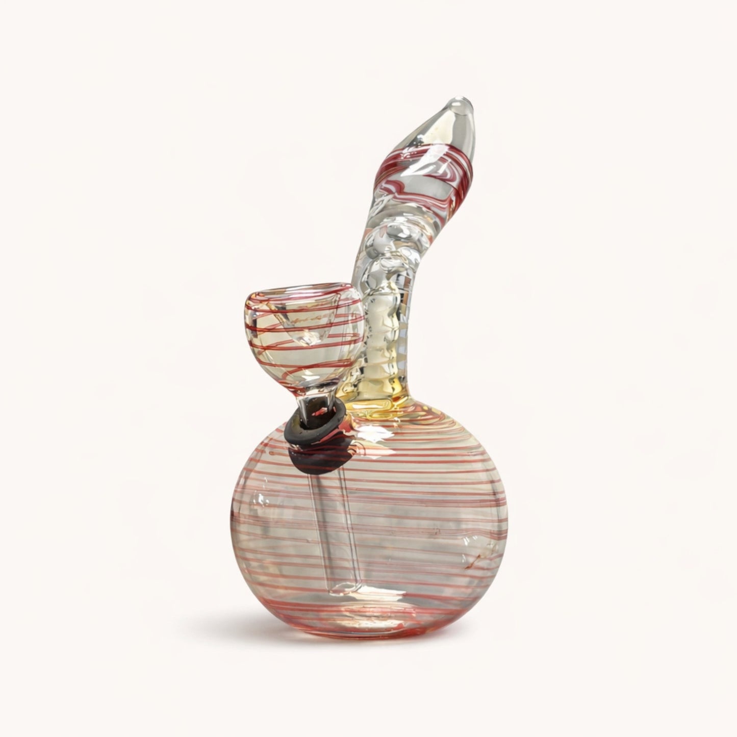 5" Swirl Pattern Mini Glass Bong