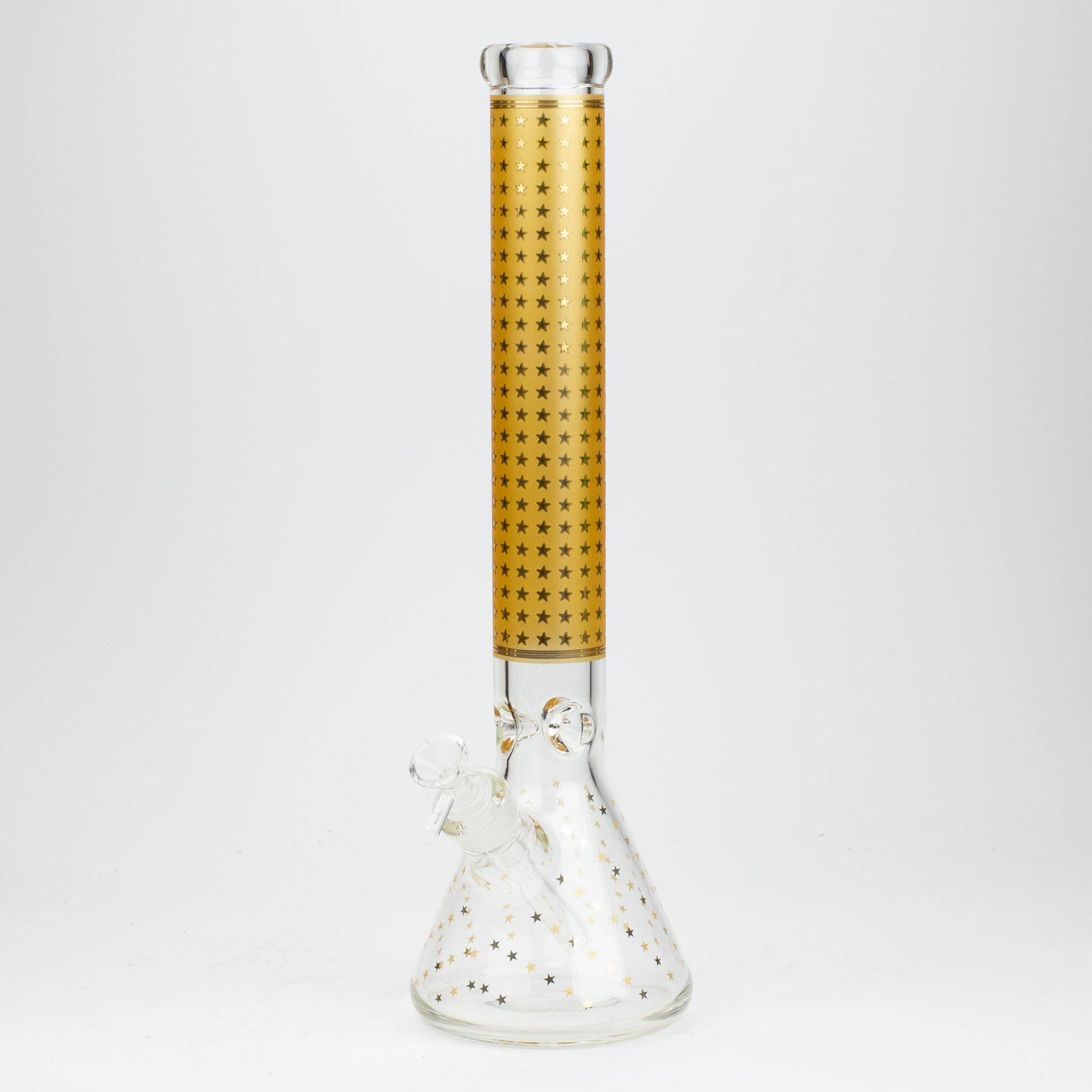 17.5" Star 7 mm glass water bong