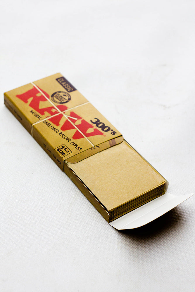 RAW 300's. Natural Unrefined - 20 packs