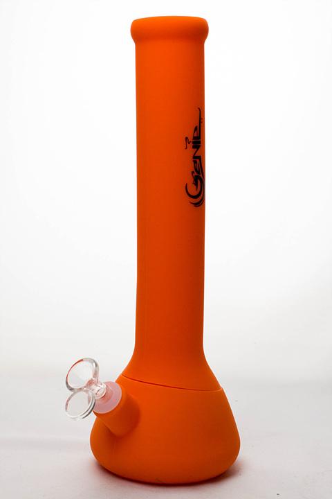 13" Genie Solid-color detachable Silicone water bong