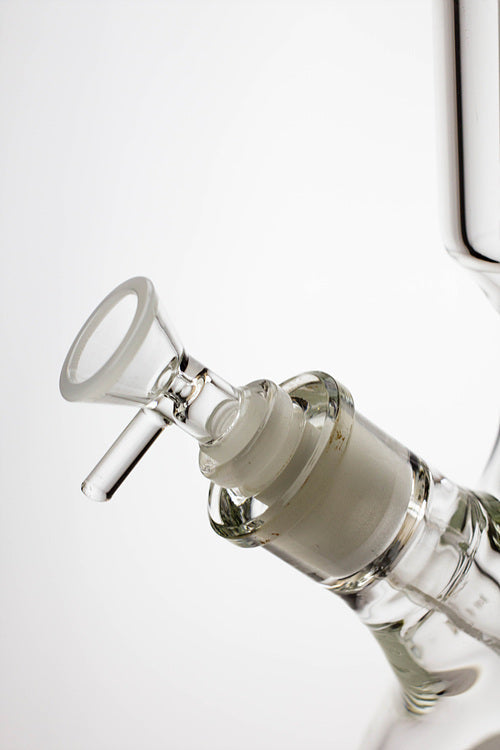 17.5" Genie 10-arm 9 mm colored bottom glass bong ( GE4180 )_1